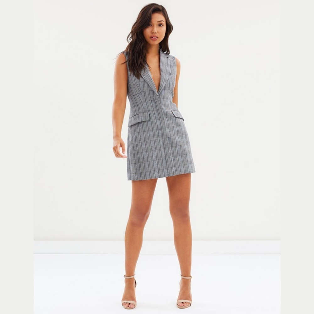 Tuxedo Dress
